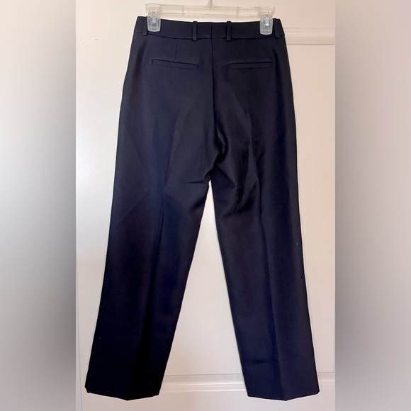 NWOT Victoria Beckham | Pleated Grain de Poudre Wool Straight-Leg Pants … - Picture 5 of 11